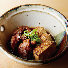 豆富と牛すじの煮込み