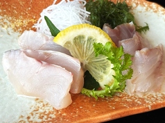 本日の白身刺し