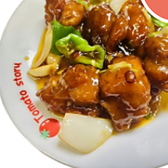 鶏の辛味炒め