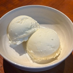 バニラアイスクリーム