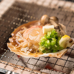 ホタテ木の子バター醤油