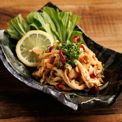 自家製鶏皮柚ポン酢