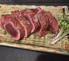 道産牛レバーの炭焼き