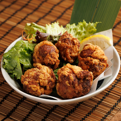 カリカリ鶏の竜田唐揚げ