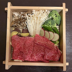 国産牛と彩り野菜のせいろ蒸し