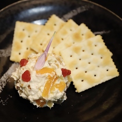 ドライフルーツのクリームチーズ和え