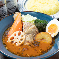 こだわりのスープカレー♪