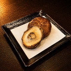 肉厚どんこ椎茸の出汁醤油炭火焼き