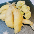 料理メニュー写真 「きす・そら豆」おつまみ天ぷら