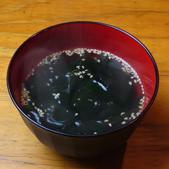 ワカメスープ