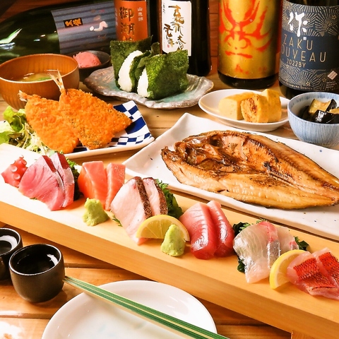 名古屋駅から徒歩7分、美味しい魚と肴のお店