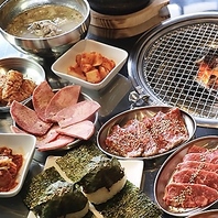 本場韓国の焼肉をイメージした数々のメニュー♪