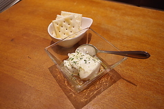 クリームチーズのはちみつ掛け