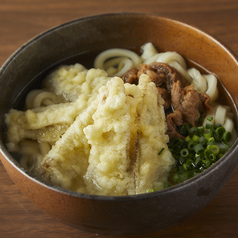 博多肉ごぼう天うどん / 魚松そば