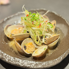 あさりのピリ辛蒸し