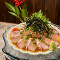 料理メニュー写真&nbsp;名物ゴマカンパチ