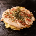 料理メニュー写真&nbsp;明太海鮮お好み焼き