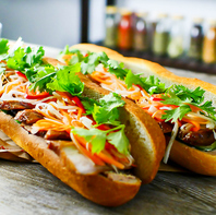【ランチ】人気メニュー『バインミー』♪ヘルシー＆美味