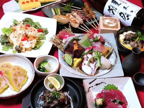 コンセプトは地産地消♪新鮮な魚や和牛などの上質な食材をこころゆくまで堪能できます