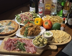 本格ロティサリー チキンバル サンダーバードのコース写真