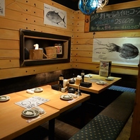 ゆったり空間でこだわりの料理と厳選した日本酒を満喫！
