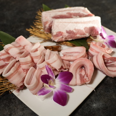 国産豚3種盛り合わせ L