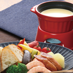 チーズフォンデュ