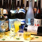 宴会時の飲み放題でもビールをはもちろん、なんと本格焼酎や日本酒を種類豊富にお楽しみいただけます