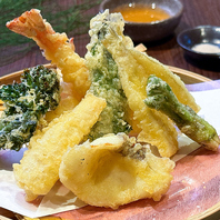 旬食材の天ぷら