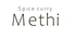 cafe & curry Methi カフェアンドカレーメティのロゴ