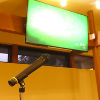 マイク、音響、モニター完備◎