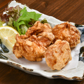 料理メニュー写真 鶏モモの唐揚げ
