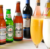 【宴会におすすめ】2時間飲み放題2068円(税込)!