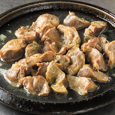 砂肝のコンフィソテー