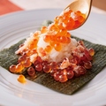 料理メニュー写真 【ディナーのみ】蟹とイクラのお寿司