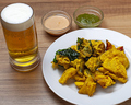 料理メニュー写真&nbsp;ディープフライ＆ビールセット