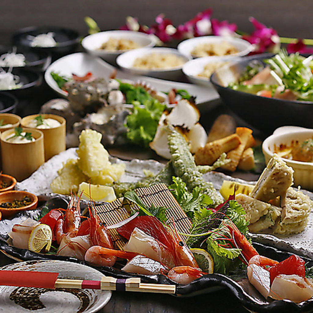 奈良食材を活かした宴会コース★奈良の酒蔵より仕入れる地酒と奈良産料理