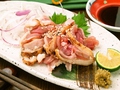 料理メニュー写真 宮崎地鶏のたたき