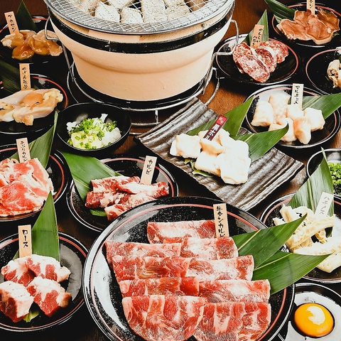  食べ放題もアラカルトも♪3種類の食べ放題コースはお値打ち度満点♪