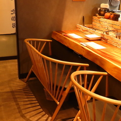 デートにぴったりな2名席をご用意しております。