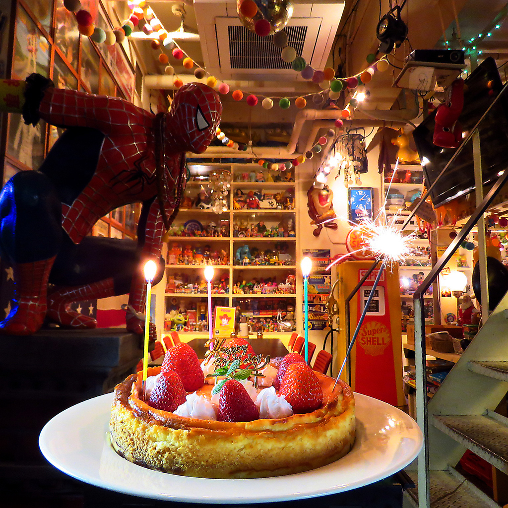 盛大にお誕生日をお祝いさせて頂きます！記念日、誕生日はお任せください♪