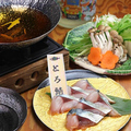 料理メニュー写真&nbsp;名代漬け鯖しゃぶしゃぶ