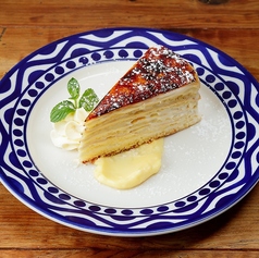 ブリュレミルクレープ