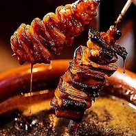 備長炭使用の炭火地鶏焼き鳥