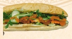 焼肉バインミー/玉とハムバインミー
