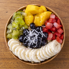 ボリューム感があるのにとってもヘルシーなアサイーの写真