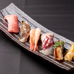 【絶品】各種握り寿司　炙りや肉寿司でもご堪能ください。の写真