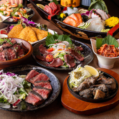 完全個室　地鶏焼き鳥と築地海鮮　和み屋　新橋本店のコース写真