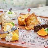 当店人気の一品【デザートプレート♪】