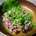 料理メニュー写真&nbsp;ホタルイカの沖漬け/かにみそ
